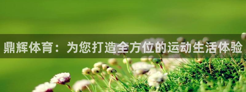 鼎辉体育：为您打造全方位的运动生活体验